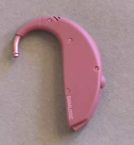 behind the ear hearing aid